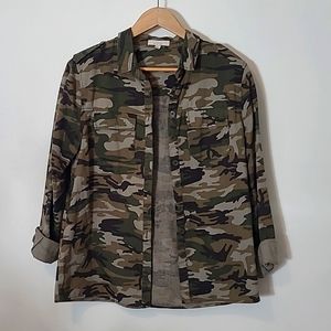 Camo Shirt Jacket *grunge*gorpcore*